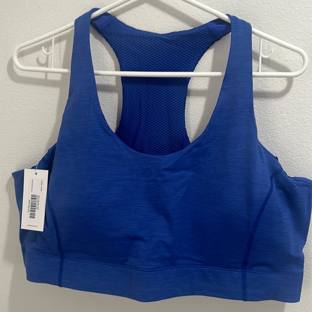 NWT Outdoor Voices Deep Ultramarine Doing Things Thrive Bra XXXL
